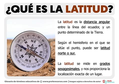 Que Es Latitud