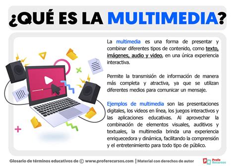 Que Es Multimedia