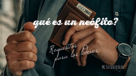 Que Es Neofito