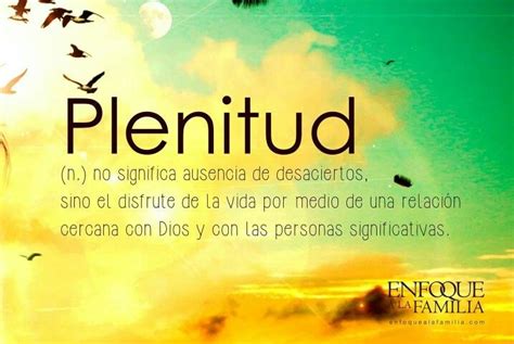 Que Es Plenitud