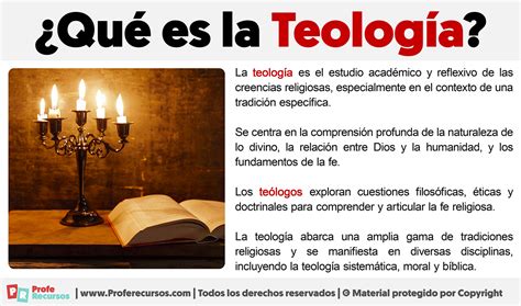 Que Es Teologia