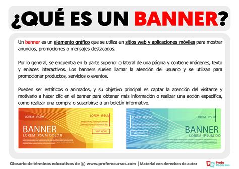 Que Es Un Banner
