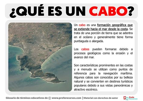 Que Es Un Cabo