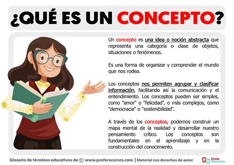 Que Es Un Concepto