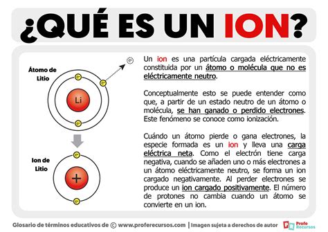 Que Es Un Ion