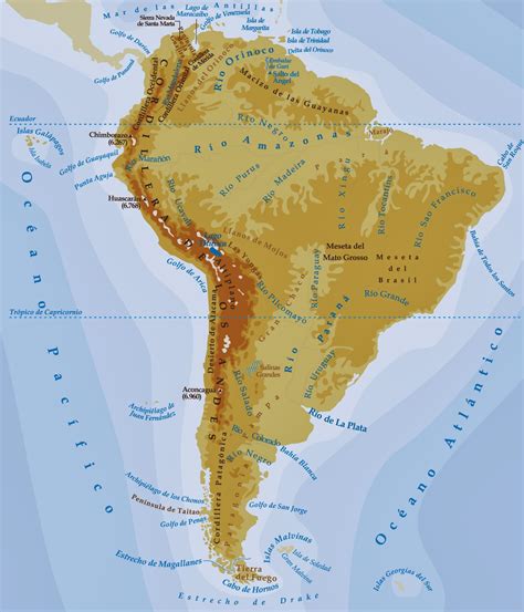 Que Es Un Mapa Fisico