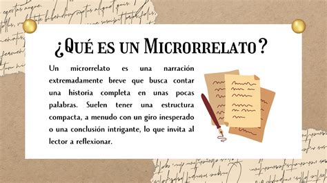 Que Es Un Microrrelato