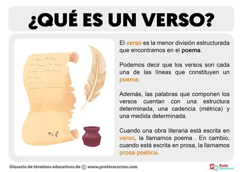 Que Es Un Verso