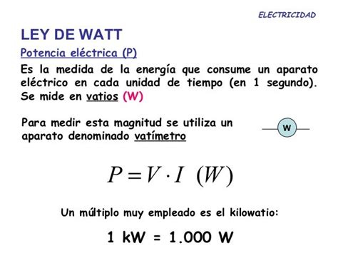 Que Es Un Watt
