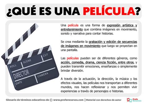 Que Es Una Pelicula