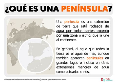 Que Es Una Peninsula