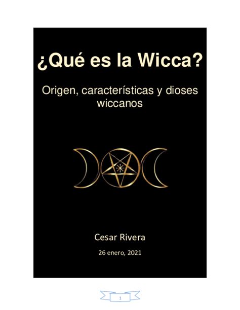 Que Es Wicca