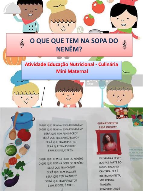 Que Que Tem Na Sopa Do Neném