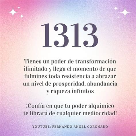 Que Significa 1313