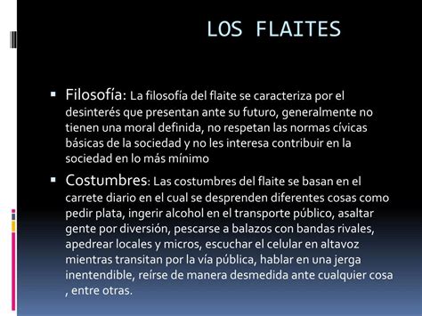 Que Significa Flaites