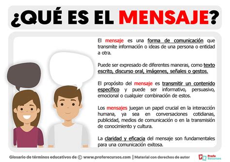 Que Significa Mensaje
