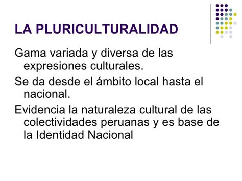 Que Significa Pluricultural