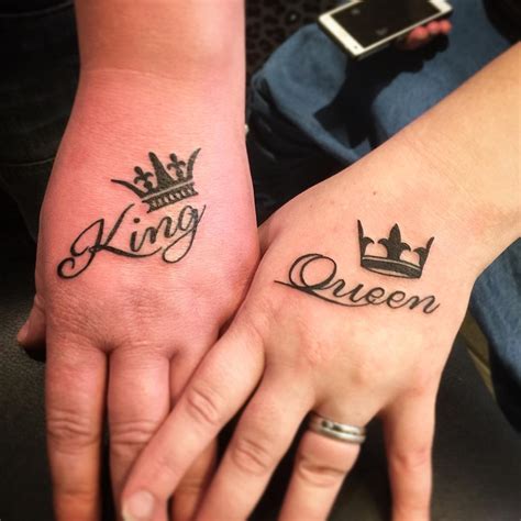 Queen And King Tattoos