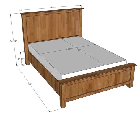 Queen Bed Design Plans