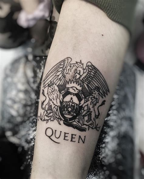 queen logo tattoo