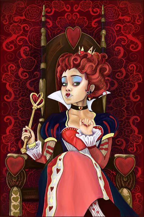 Queen of hearts blowjob