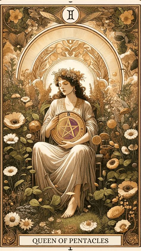 Queen Of Pentacles Love