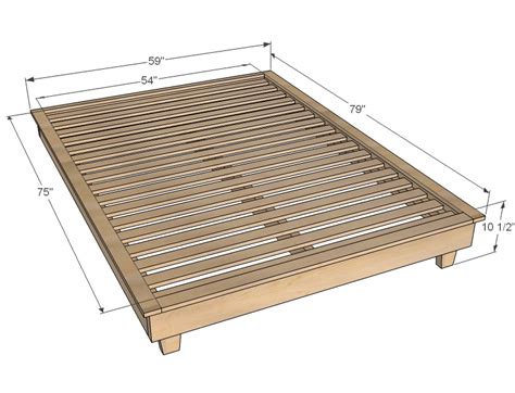 Queen Size Platform Bed Plans