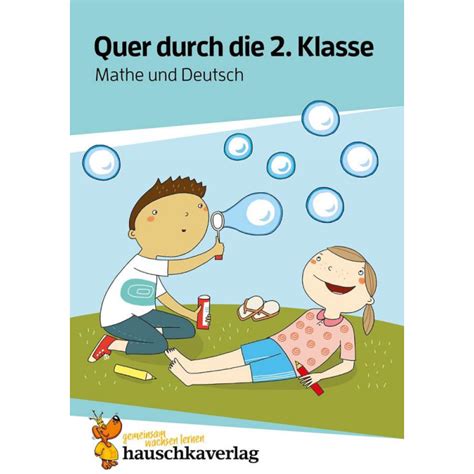 Quer Durch Die 2 Klasse Mathe Und Deutsch Ubungsb
