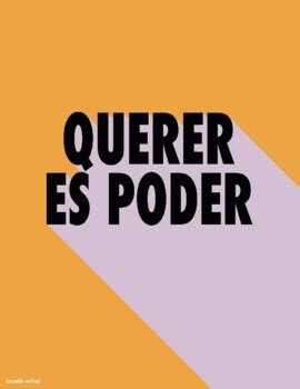 Querer Es Poder
