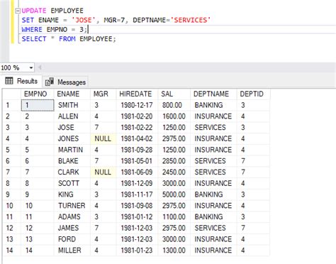 query to update multiple columns in sql