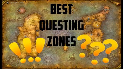 quest zones wow classic