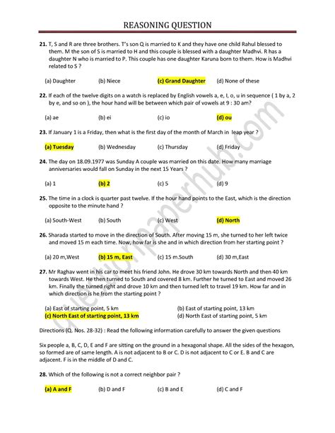 question reasoning with answer