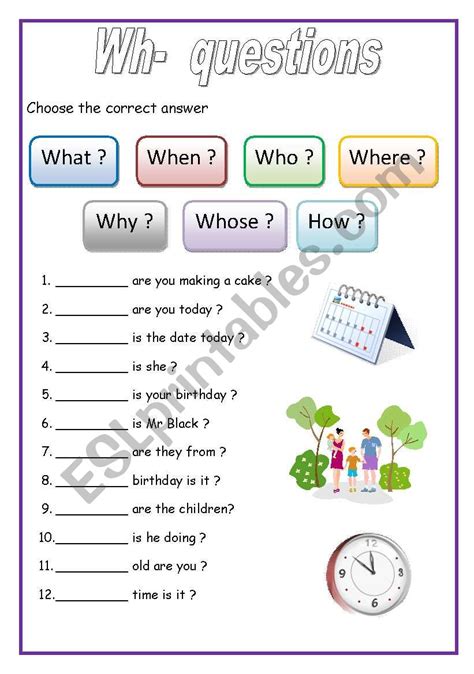 Question Word Worksheets K5 Learning Wh Question Worksheet Preschool  - Wh Question Worksheet Preschool;