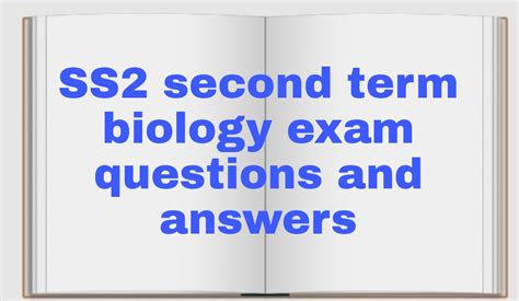 Full Download Question Paper Ss2 Second Term 2014 