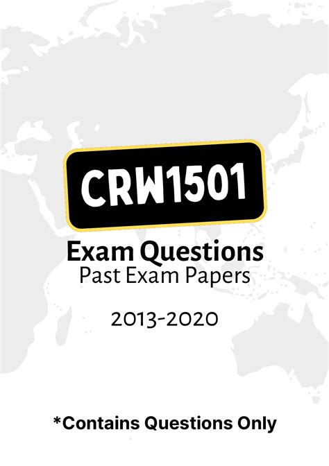 Read Online Question Papers For Crw1501 