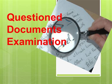 Download Questioned Document Examination 