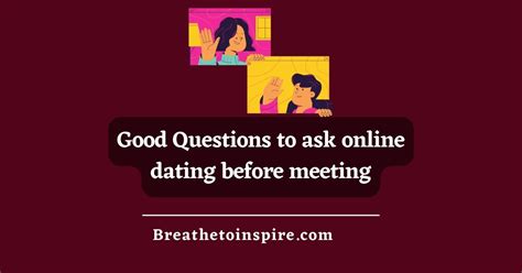 questions to ask in online dating email