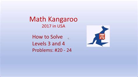 Read Questions Answers Math Kangaroo In Usa 