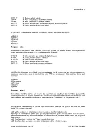 Questoes De Informatica Concurso