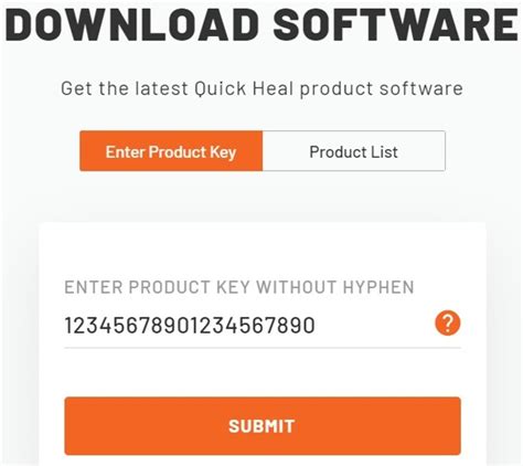 Quick Heal Product Key