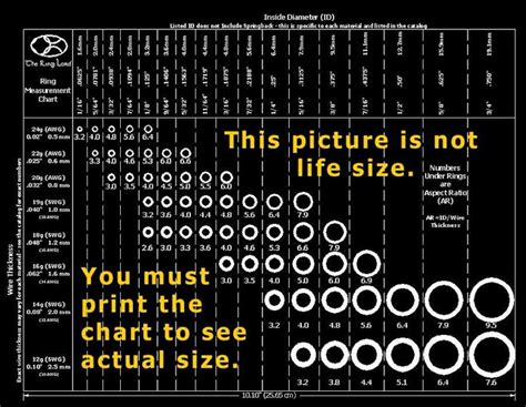 quick jump ring size reference Tips & Tricks Pinterest