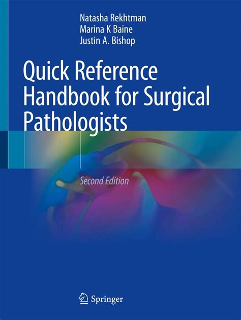Quick Reference Handbook For Surgical Pathologists By Natasha Rekhtman 12 Sep 2011 Paperback