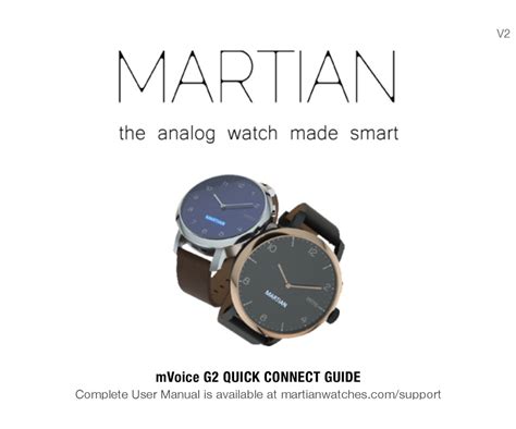 Full Download Quick Connect Guide Martian Watches 