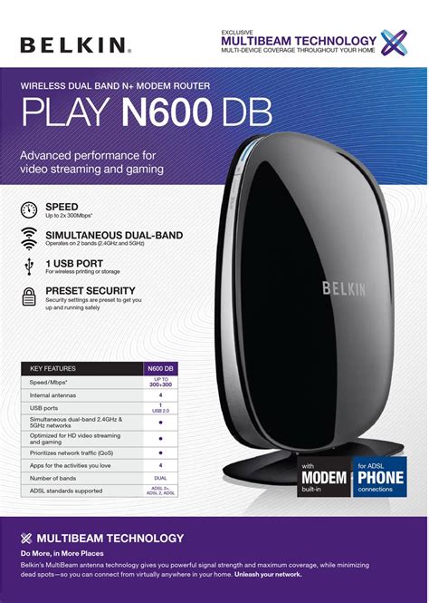 Download Quick Installation Guide For Belkin N600 Db 