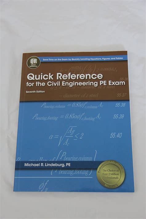Full Download Quick Reference For The Civil Engineering Pe Exam 9Th Ed 