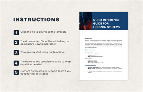 Download Quick Reference Guide Template Publisher 