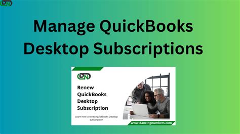 Quickbooks Desktop Subscriptions Manager