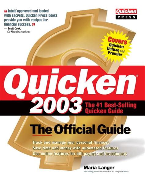 Full Download Quickbooks 2003 The Official Guide Quicken Press 