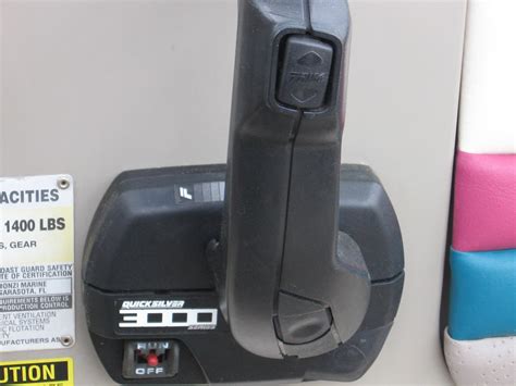 quicksilver 3000 throttle control