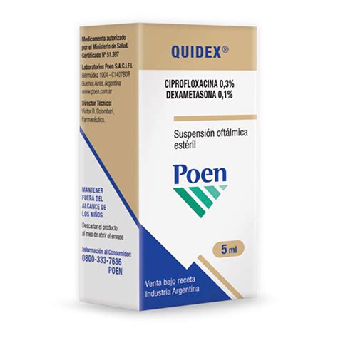 Quidex Gotas Precio